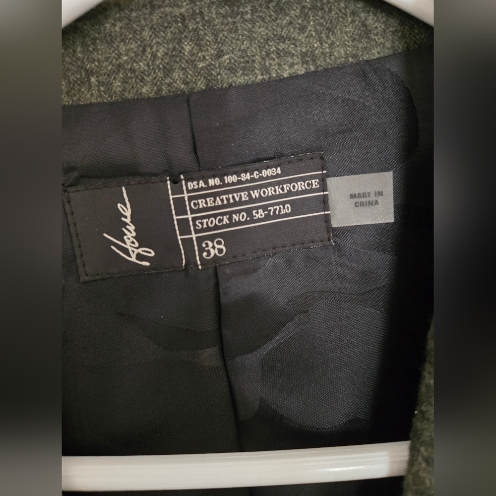 Howe Creative workforce green blazer NWOT | size 38 - Picture 2 of 7